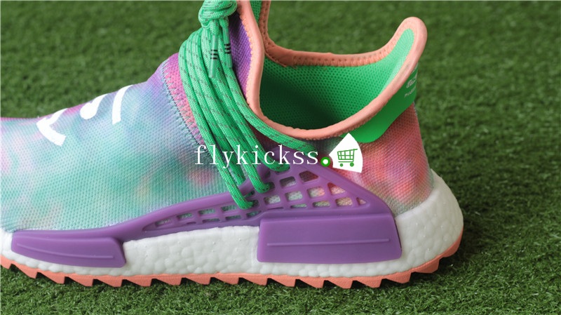 Pharrell Williams x NMD Human Race Holi Festival Chalk Coral